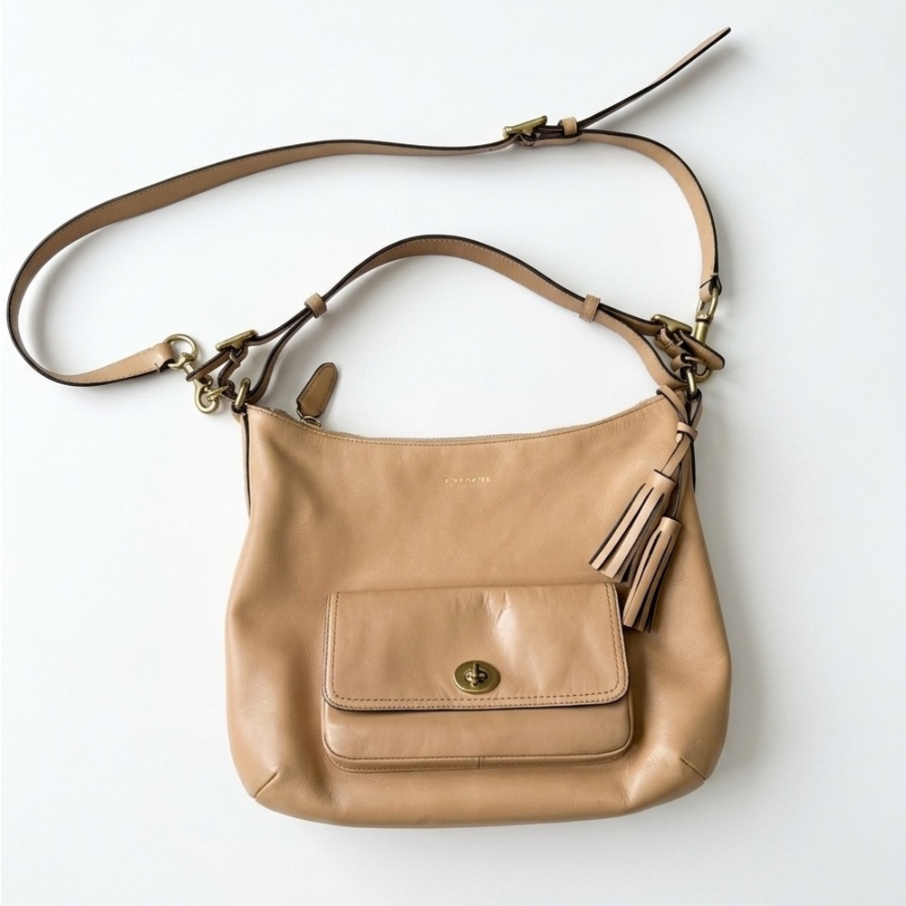 Coach Courtney Legacy Leather Hobo Bag